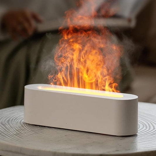 Soothing Home Flame Aroma Diffuser for Relaxing Fragrant Ambience